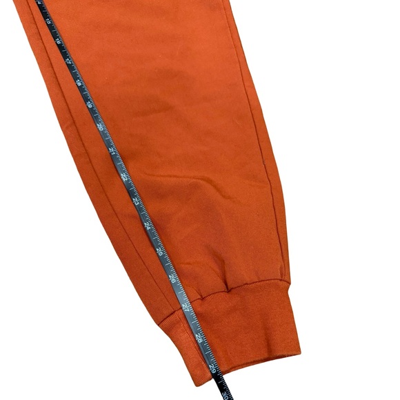 🧡 FIGS Zamora Jogger Scrub Pants Auburn Orange High Waisted Small Tall - Picture 11 of 16